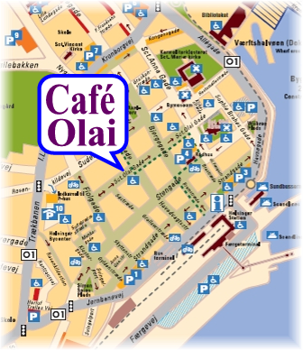 Restauranter og Spisesteder Cafe Olai Helsingør